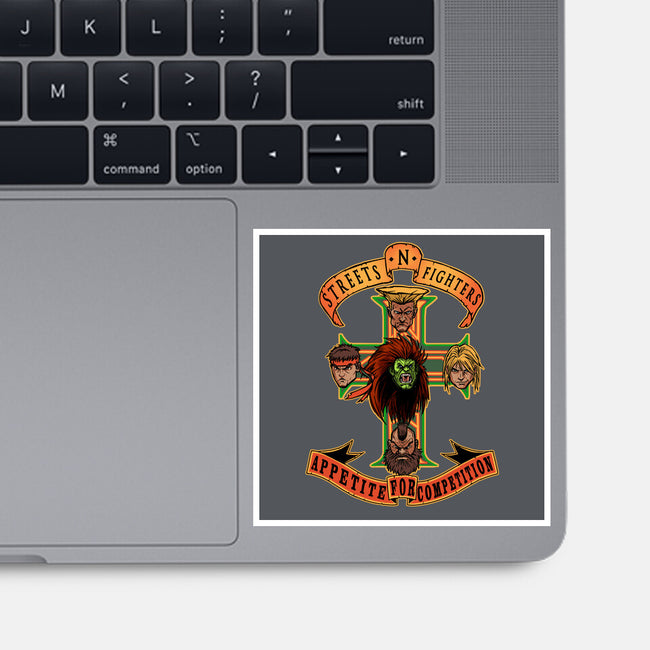 Appetite For Competition-None-Glossy-Sticker-AndreusD