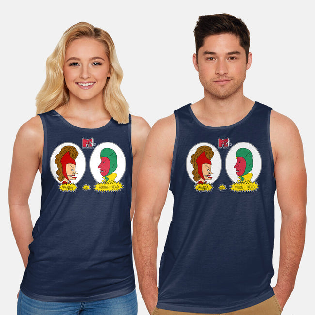 Sitcom Comic-Unisex-Basic-Tank-demonigote