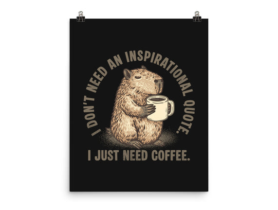 I Just Need A Coffee