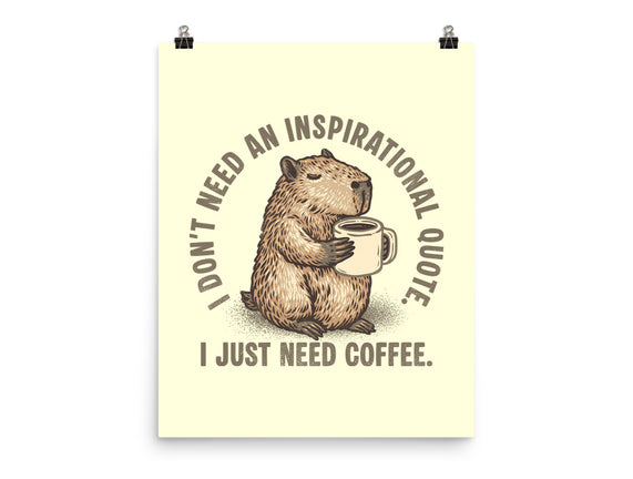 I Just Need A Coffee