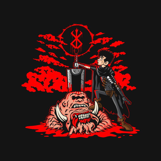 The Hunk Of Iron-Youth-Basic-Tee-demonigote