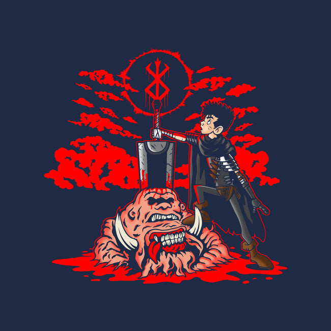 The Hunk Of Iron-Youth-Basic-Tee-demonigote