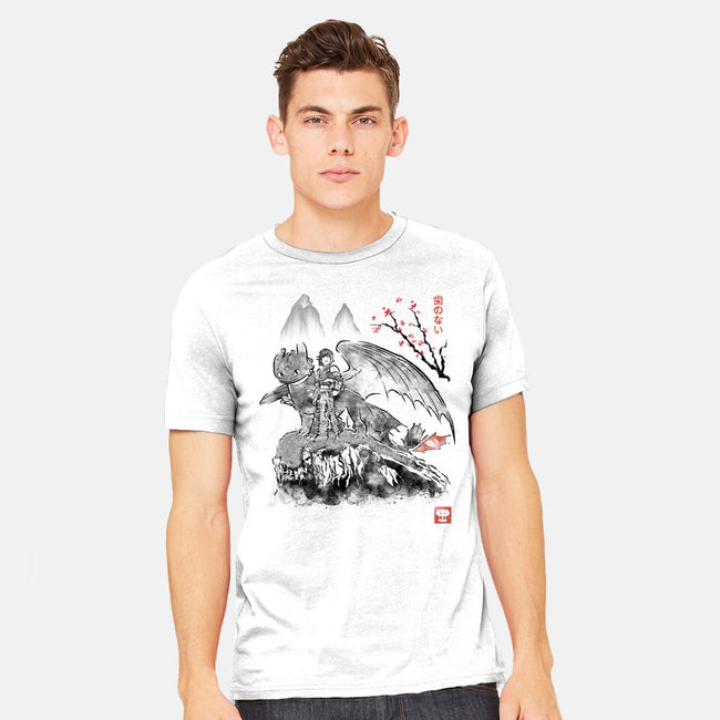 Toothless Sumi-e-Mens-Heavyweight-Tee-Astrobot Invention