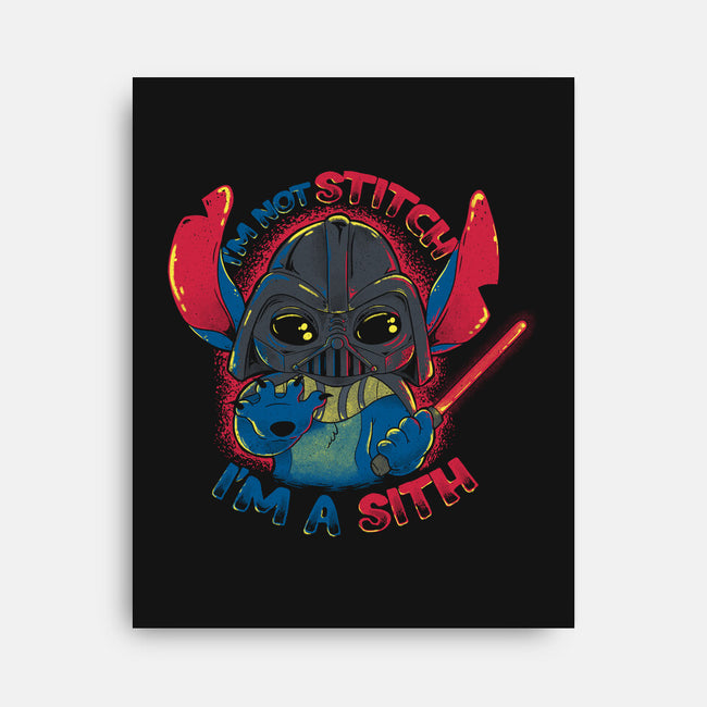 I'm Not A Stitch-None-Stretched-Canvas-Umberto Vicente