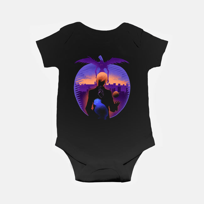 A Mysterious Black Notebook-Baby-Basic-Onesie-sachpica