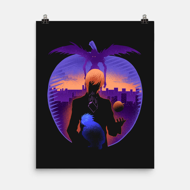 A Mysterious Black Notebook-None-Matte-Poster-sachpica