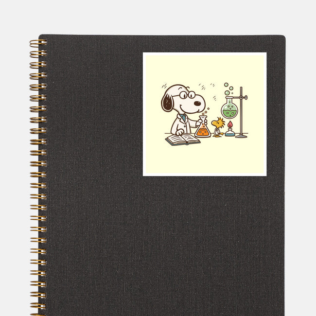 Let's Make Science-None-Glossy-Sticker-Xentee