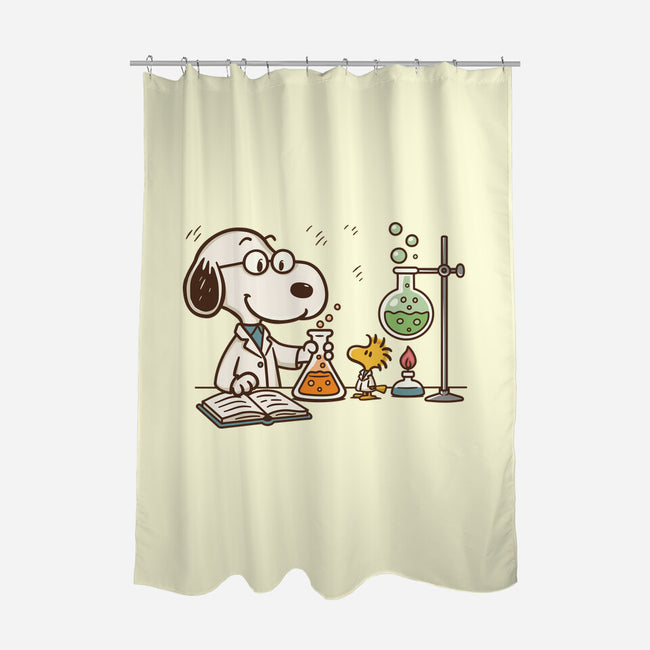Let's Make Science-None-Polyester-Shower Curtain-Xentee