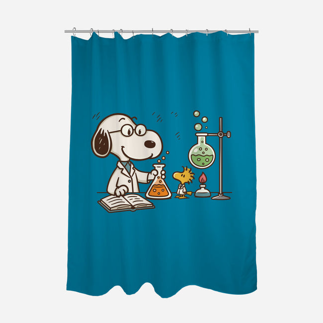 Let's Make Science-None-Polyester-Shower Curtain-Xentee