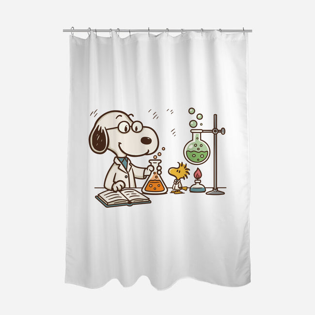 Let's Make Science-None-Polyester-Shower Curtain-Xentee