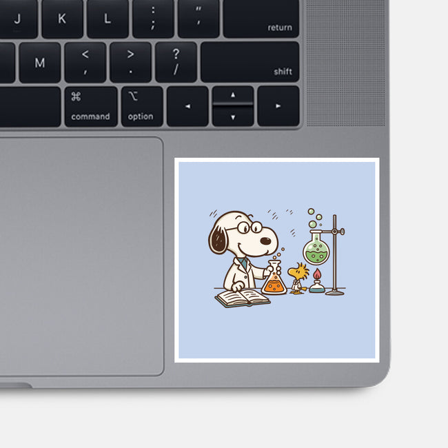 Let's Make Science-None-Glossy-Sticker-Xentee