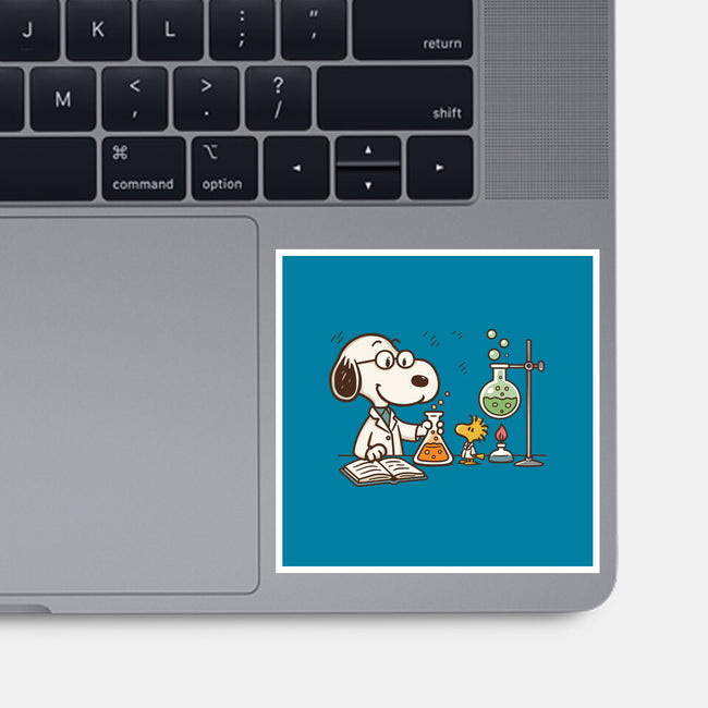 Let's Make Science-None-Glossy-Sticker-Xentee