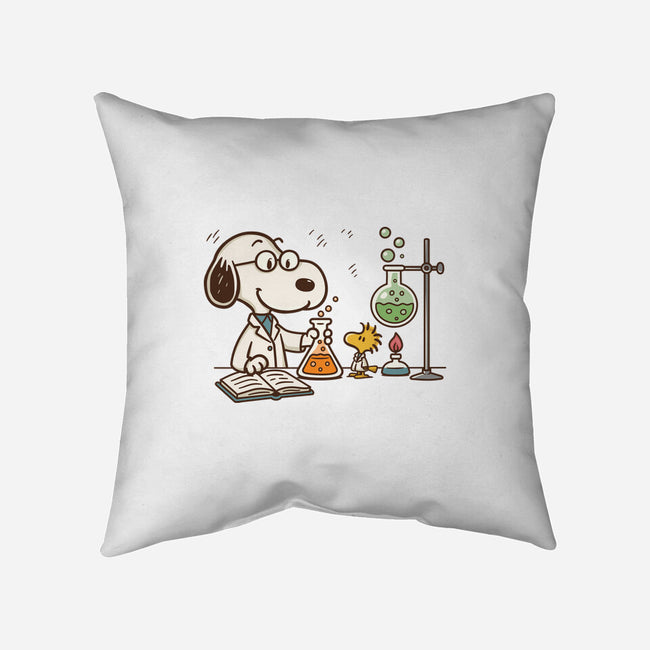 Let's Make Science-None-Removable Cover w Insert-Throw Pillow-Xentee