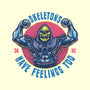 Skeletons Have Feelings Too-None-Glossy-Sticker-glitchygorilla