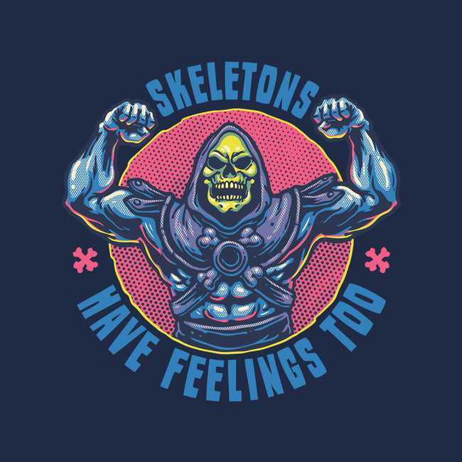 Skeletons Have Feelings Too-Mens-Basic-Tee-glitchygorilla