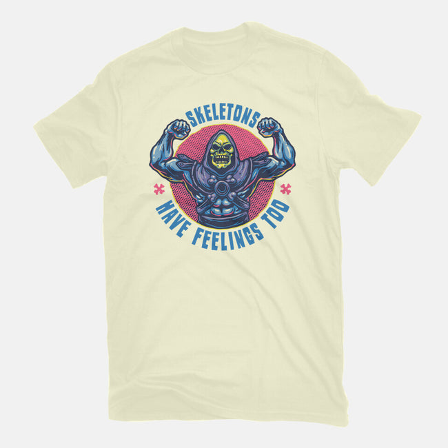 Skeletons Have Feelings Too-Mens-Basic-Tee-glitchygorilla