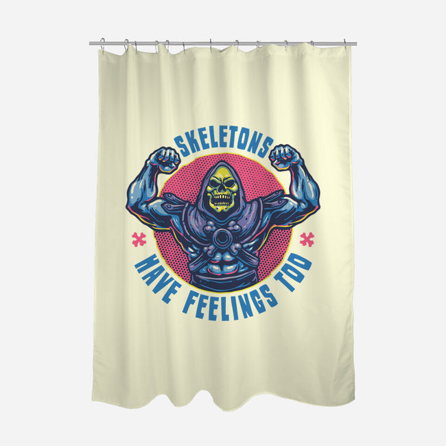Skeletons Have Feelings Too-None-Polyester-Shower Curtain-glitchygorilla