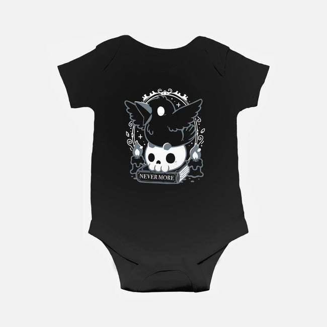Never More Crow-Baby-Basic-Onesie-Vallina84