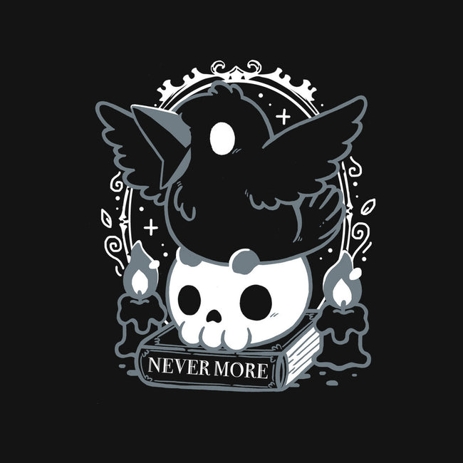 Never More Crow-None-Polyester-Shower Curtain-Vallina84