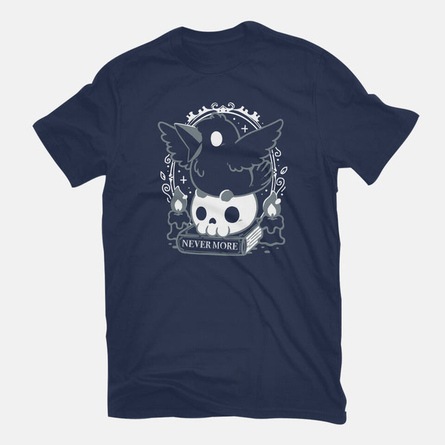 Never More Crow-Unisex-Basic-Tee-Vallina84