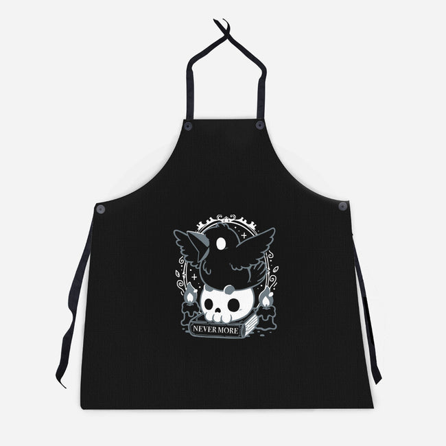 Never More Crow-Unisex-Kitchen-Apron-Vallina84