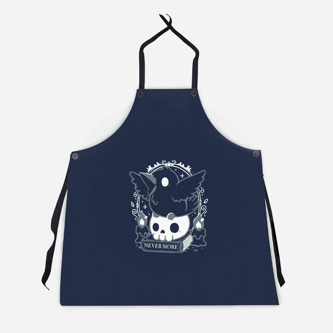Never More Crow-Unisex-Kitchen-Apron-Vallina84