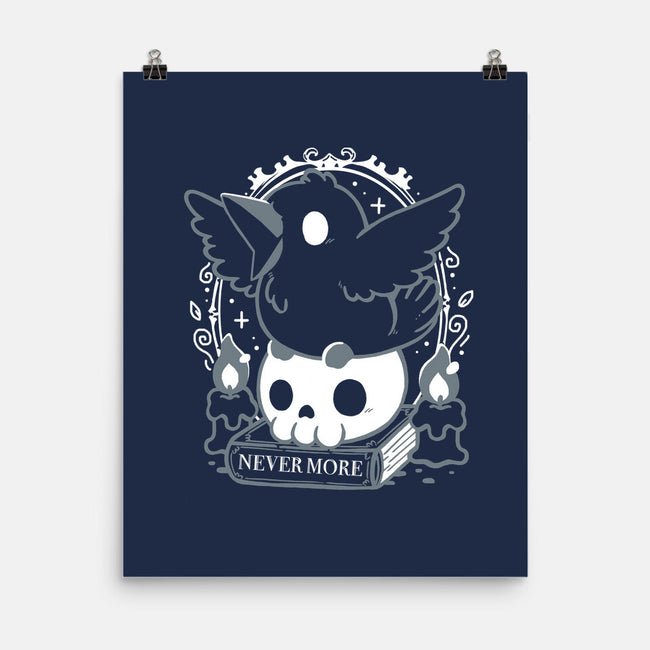 Never More Crow-None-Matte-Poster-Vallina84
