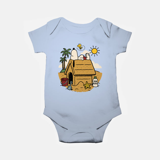 Beach Mode Activated-Baby-Basic-Onesie-Popnotic