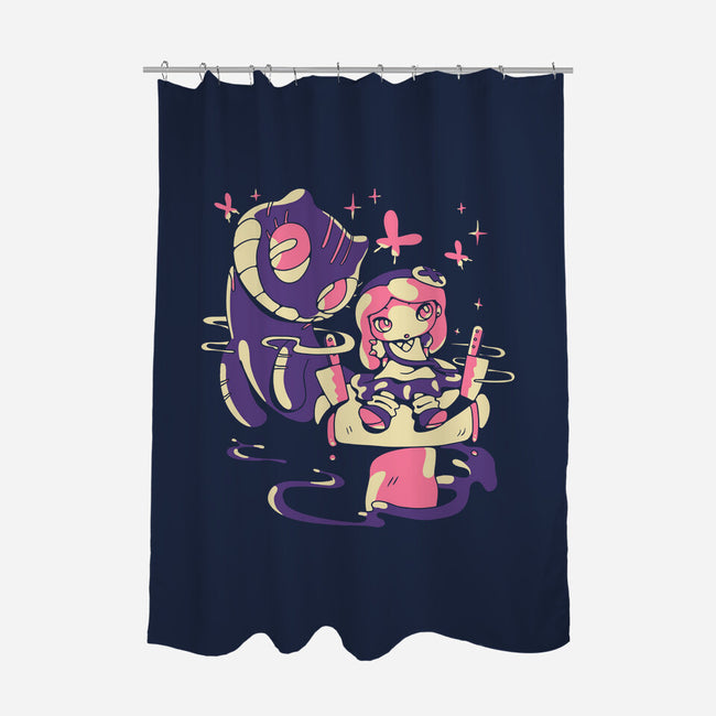 Hello Mad World-None-Polyester-Shower Curtain-naomori