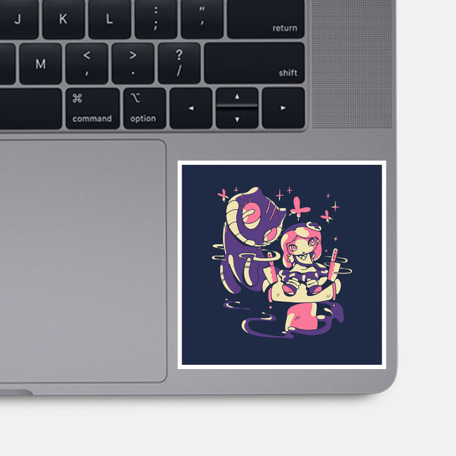 Hello Mad World-None-Glossy-Sticker-naomori