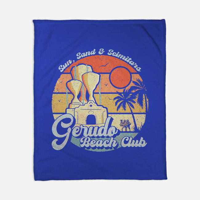 Gerudo Beach Club-None-Fleece-Blanket-NMdesign