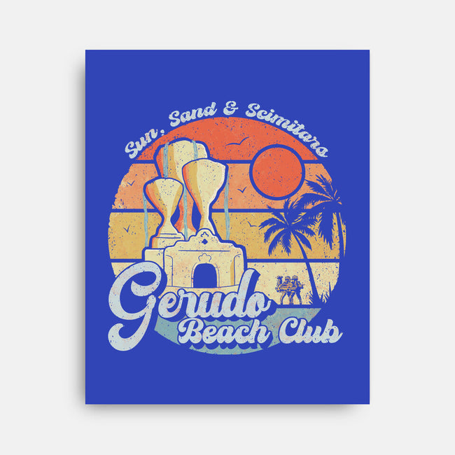 Gerudo Beach Club-None-Stretched-Canvas-NMdesign