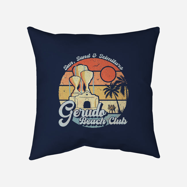 Gerudo Beach Club-None-Removable Cover w Insert-Throw Pillow-NMdesign