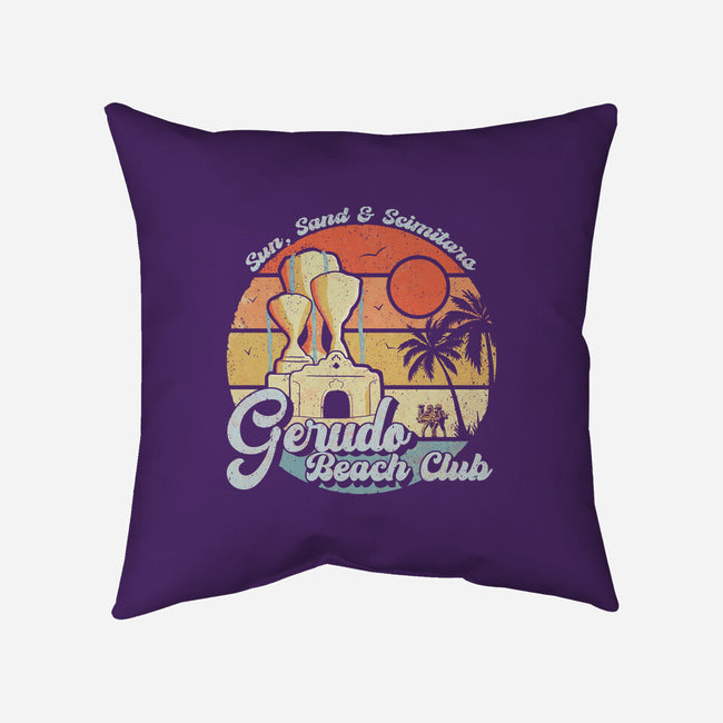Gerudo Beach Club-None-Removable Cover w Insert-Throw Pillow-NMdesign