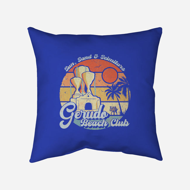 Gerudo Beach Club-None-Removable Cover w Insert-Throw Pillow-NMdesign