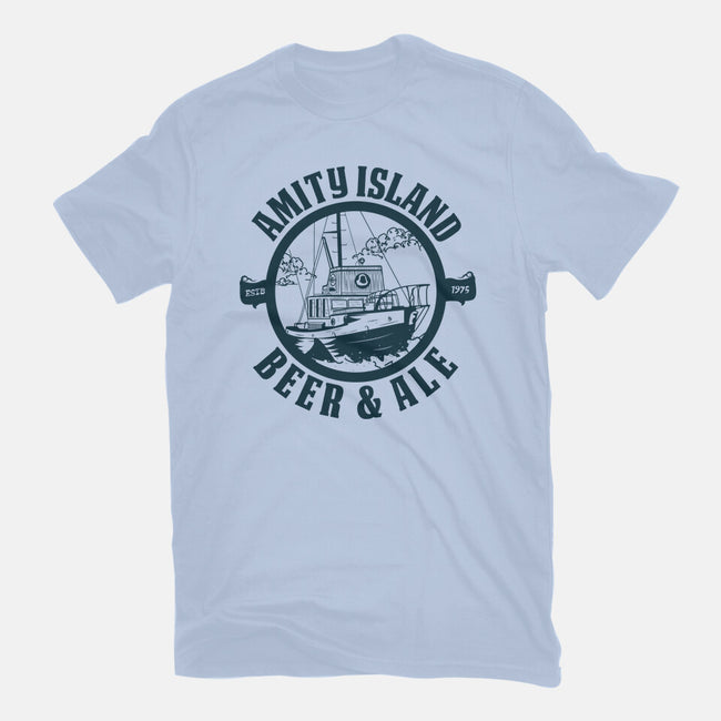 Amity Island Beer And Ale-Unisex-Basic-Tee-piercek26