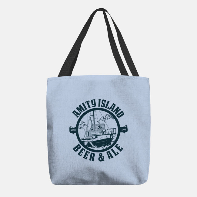 Amity Island Beer And Ale-None-Basic Tote-Bag-piercek26