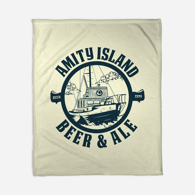 Amity Island Beer And Ale-None-Fleece-Blanket-piercek26
