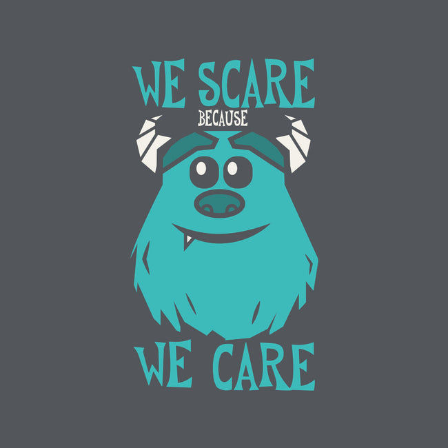 We Scare Because We Care-Mens-Basic-Tee-piercek26