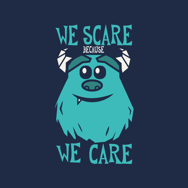 We Scare Because We Care-Mens-Basic-Tee-piercek26