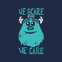 We Scare Because We Care-Unisex-Basic-Tank-piercek26