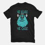 We Scare Because We Care-Mens-Basic-Tee-piercek26