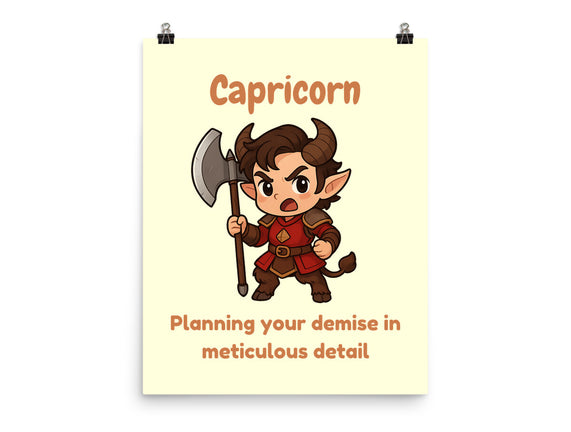 Capricorn The Chaotic