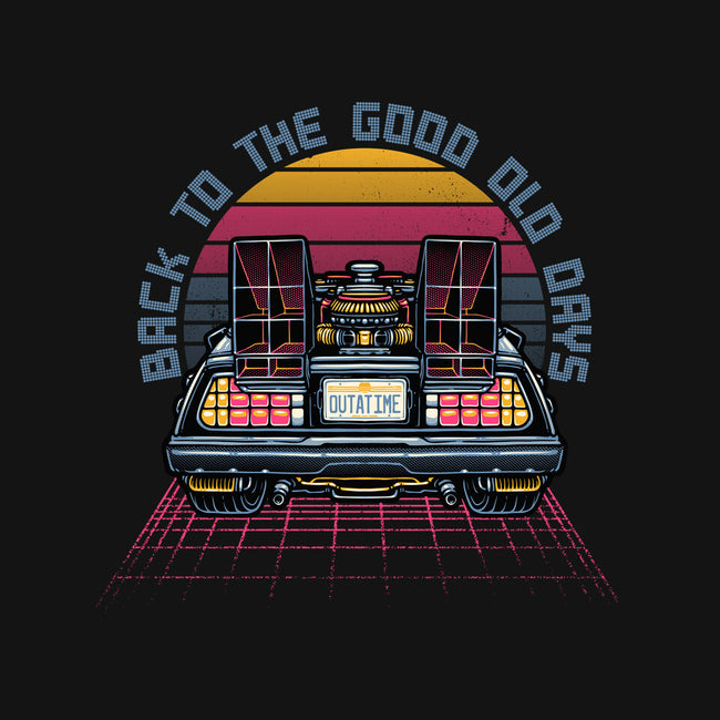 Back To The Good Old Days-Womens-Racerback-Tank-glitchygorilla