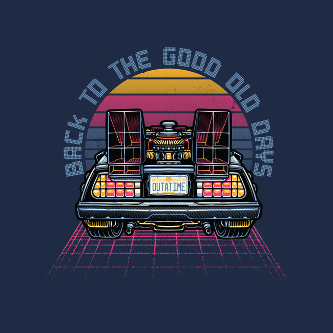 Back To The Good Old Days-Unisex-Kitchen-Apron-glitchygorilla