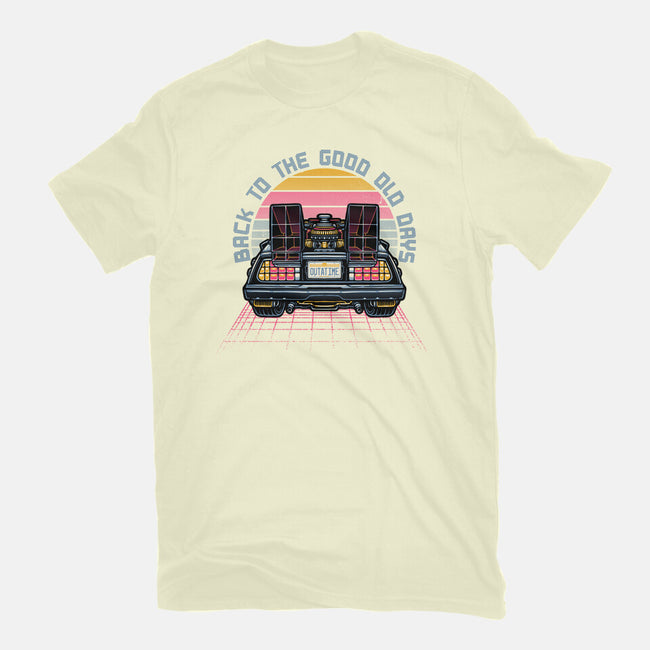 Back To The Good Old Days-Mens-Basic-Tee-glitchygorilla