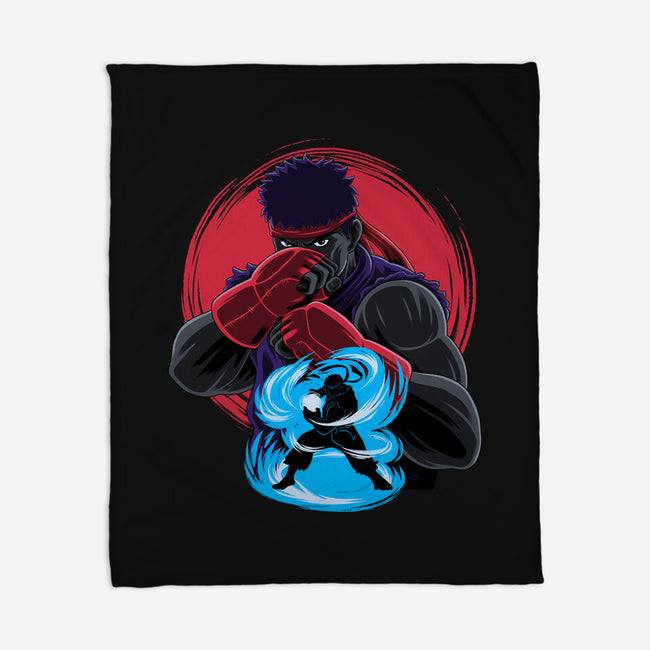 Wanderer Fighter-None-Fleece-Blanket-rmatix