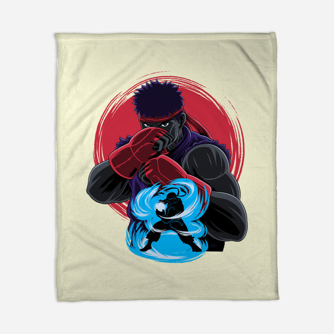 Wanderer Fighter-None-Fleece-Blanket-rmatix