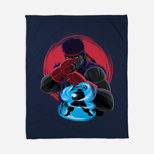 Wanderer Fighter-None-Fleece-Blanket-rmatix