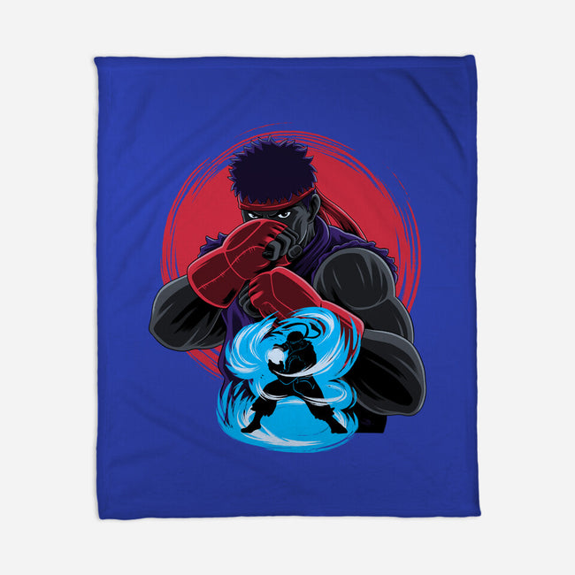 Wanderer Fighter-None-Fleece-Blanket-rmatix